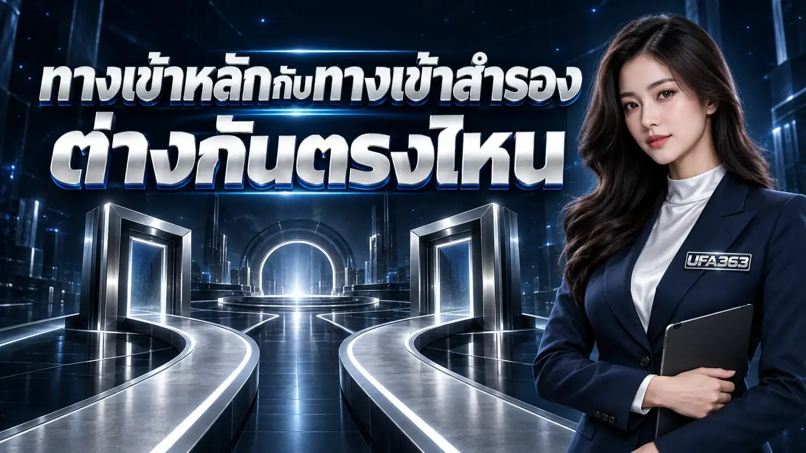 ทางเข้าหลักกับทางเข้าสำรองต่างกันตรงไหน