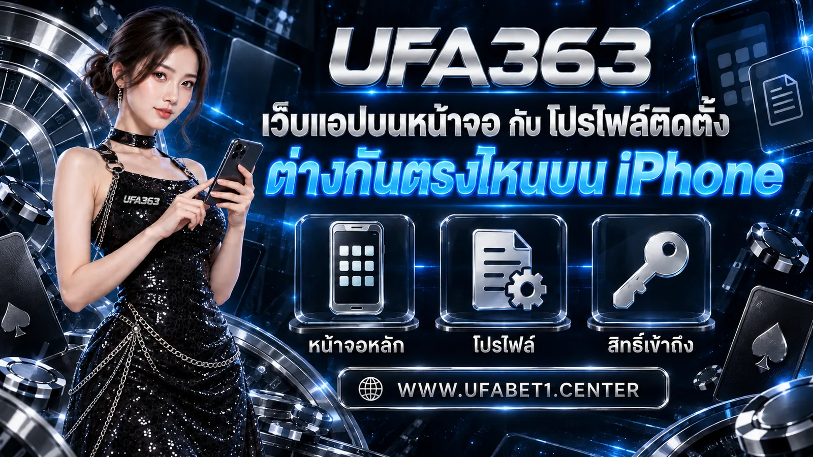 เว็บแอปบนหน้าจอ กับ โปรไฟล์ติดตั้ง ต่างกันตรงไหนบน iPhone