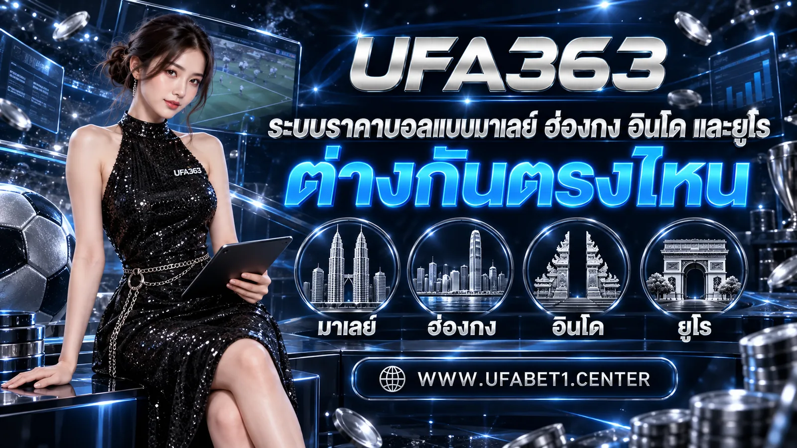 ระบบราคาบอลแบบมาเลย์ ฮ่องกง อินโด และยูโร ต่างกันตรงไหน