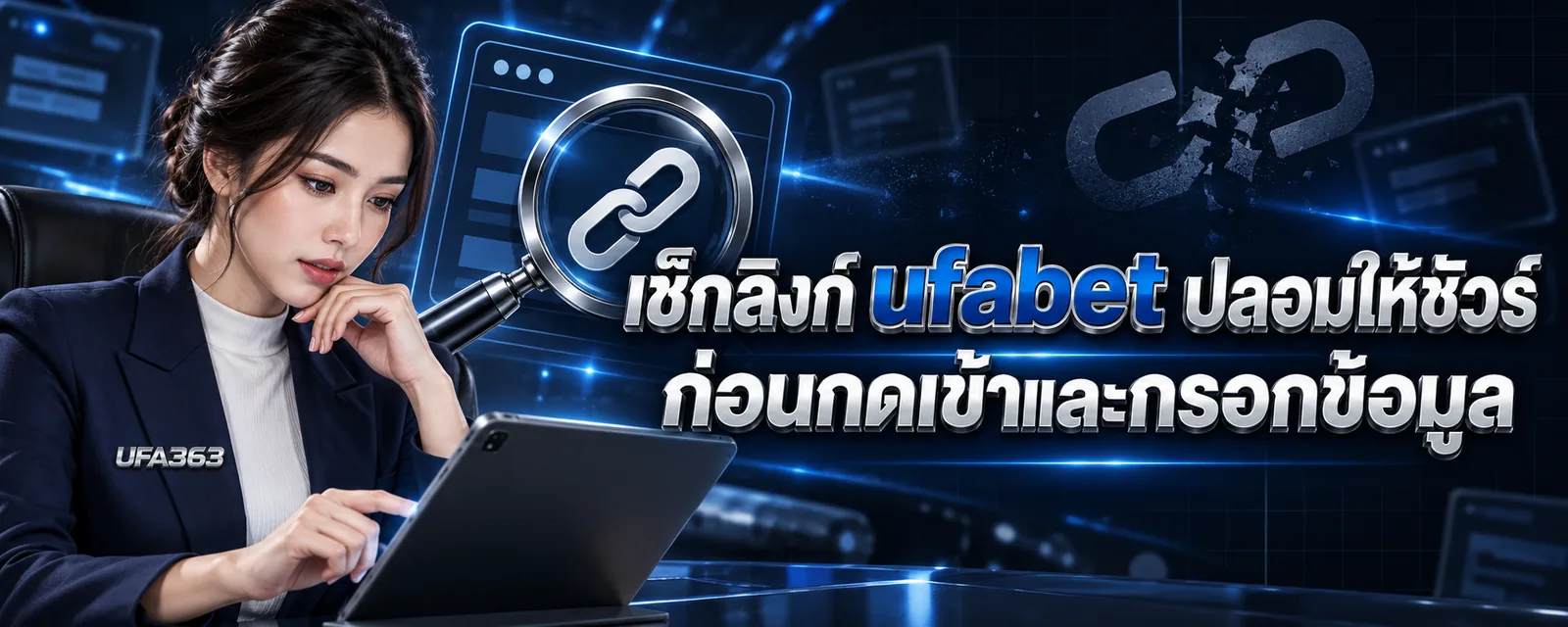 เช็กลิงก์ ufabet ปลอมให้ชัวร์ ก่อนกดเข้าและกรอกข้อมูล