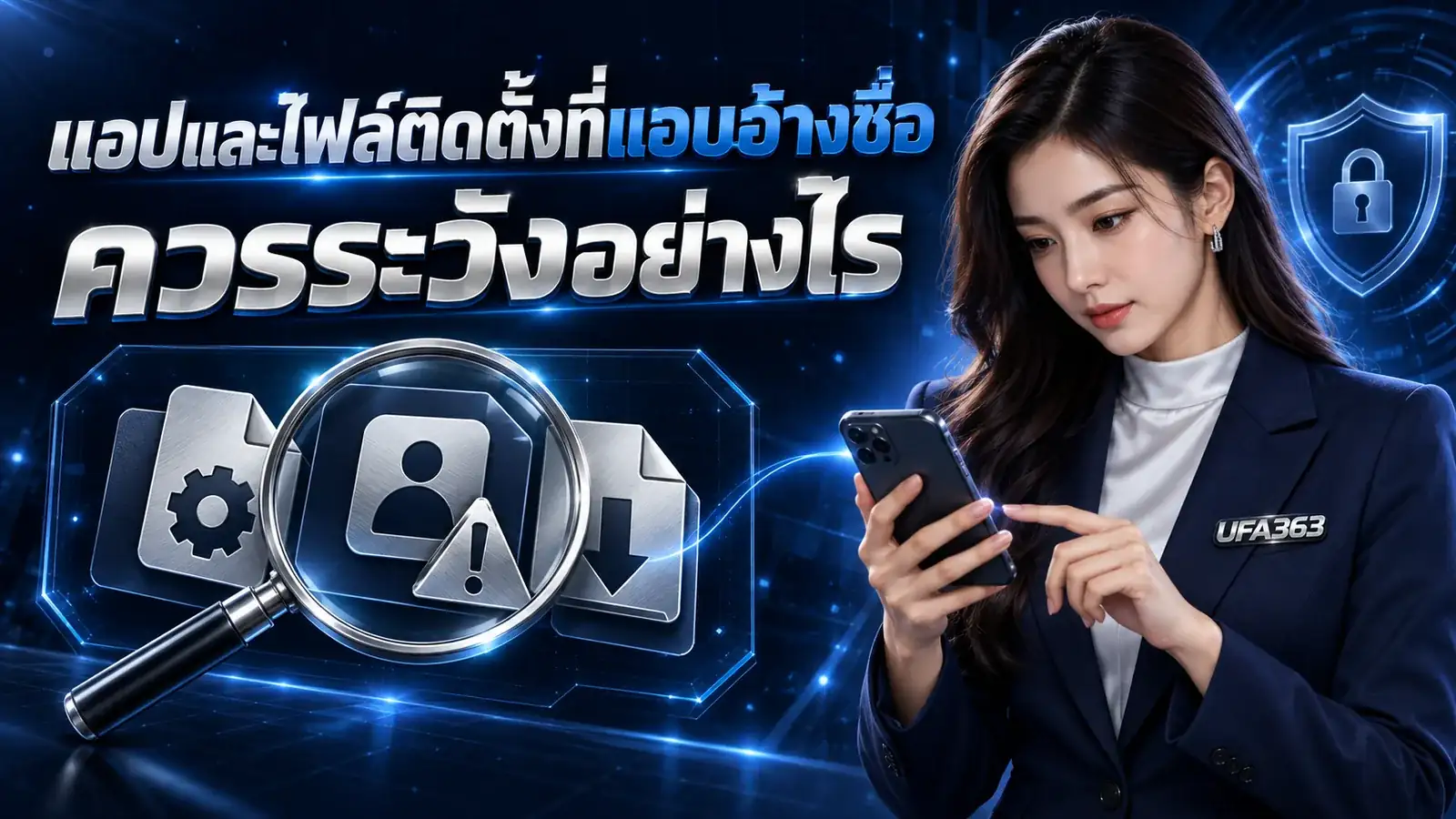 แอปและไฟล์ติดตั้งที่แอบอ้างชื่อ ควรระวังอย่างไร