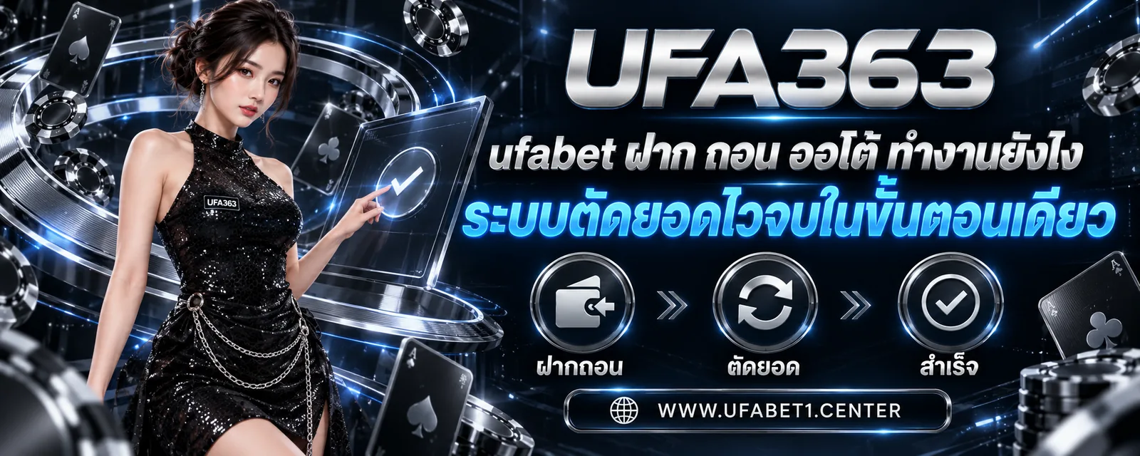 ufabet ฝาก ถอน ออโต้ ทำงานยังไง ระบบตัดยอดไวจบในขั้นตอนเดียว
